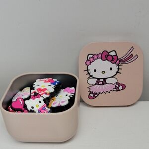 Hello Kitty Pink Accessory Box With Shoe Charms